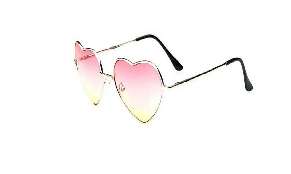 2020 New Reflective Lenses Heart Shaped Mirror Sunglasses For Adult Fashion Women or Men Glasses