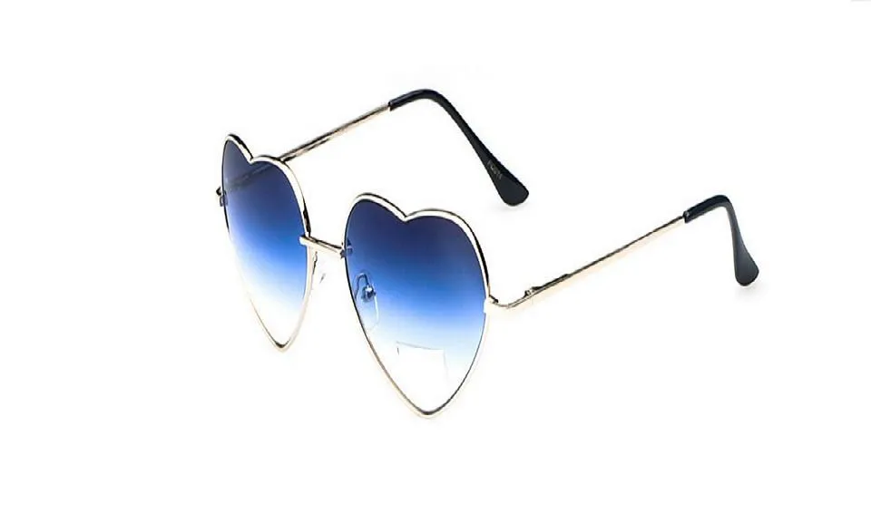 2020 New Reflective Lenses Heart Shaped Mirror Sunglasses For Adult Fashion Women or Men Glasses