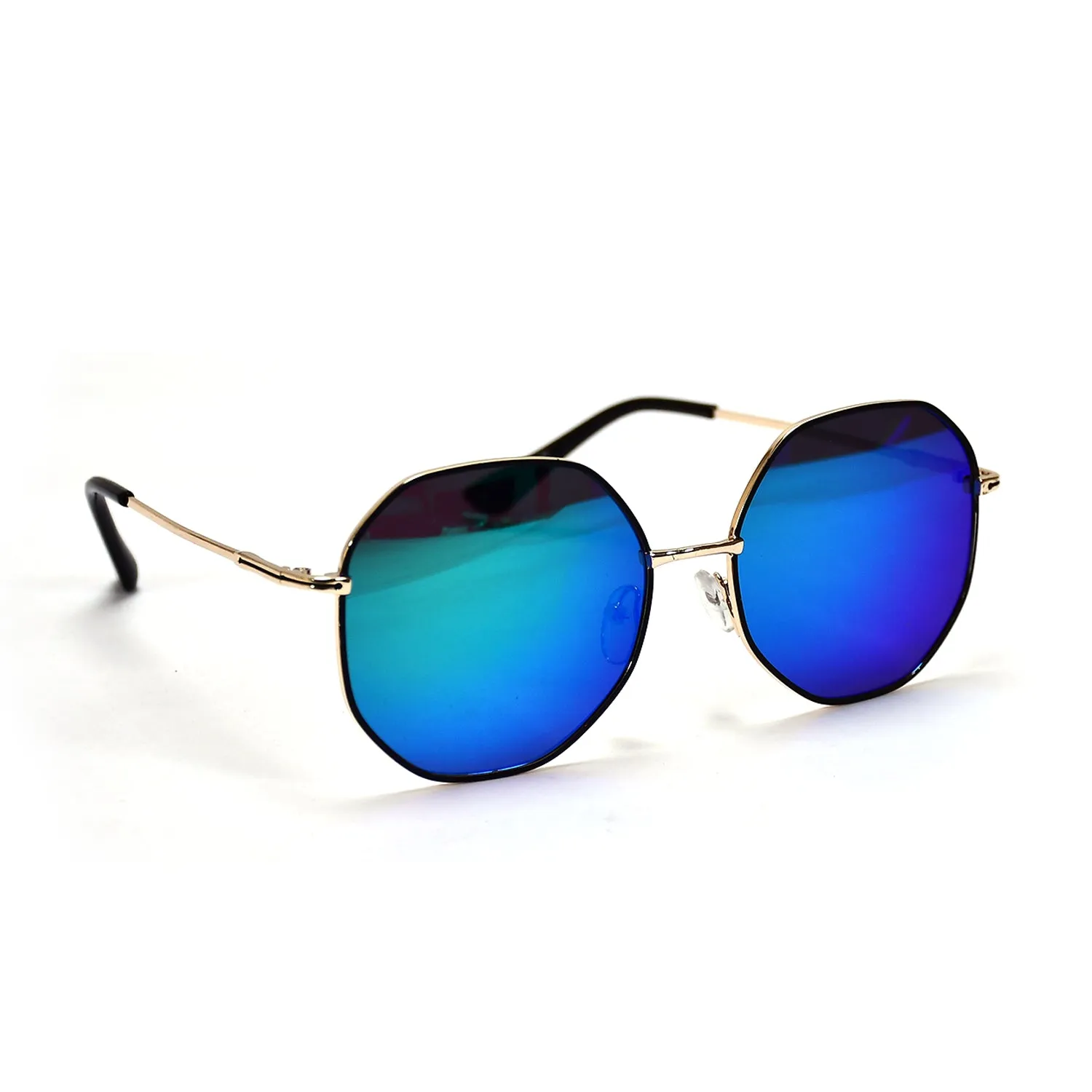 7653 UV Protection Aviator And Rectangular Unisex Sunglasses