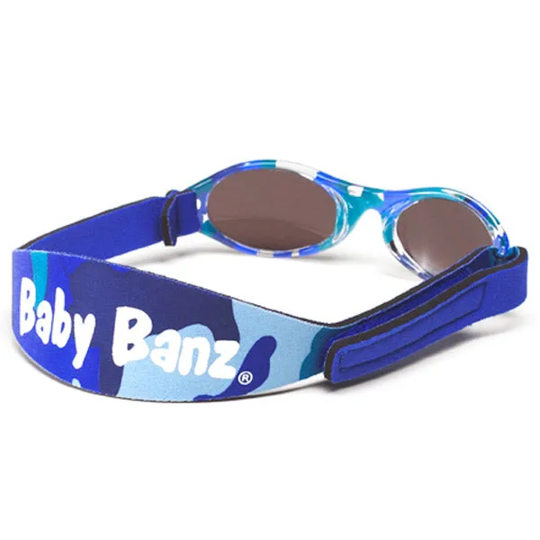 Adventure Banz Blue Camo Sunglasses for 2-5 years