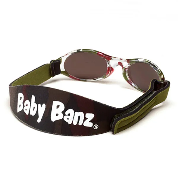 Adventure Banz Green Camo Sunglasses for 2-5 years