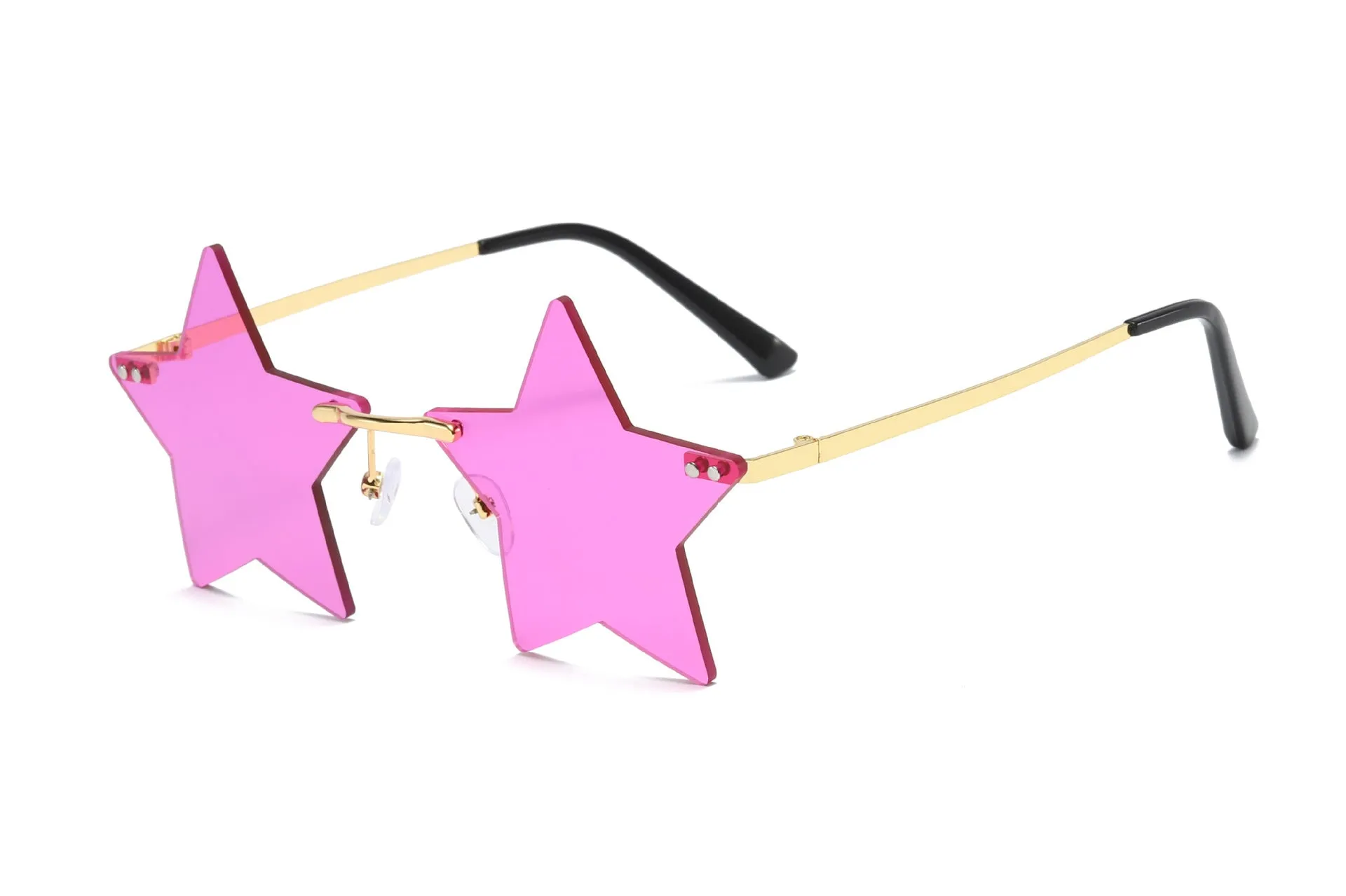 Always Been A Star Sunglasses - Stylish PC & Metal Frames, HD UV Protection Lenses, Unisex Design