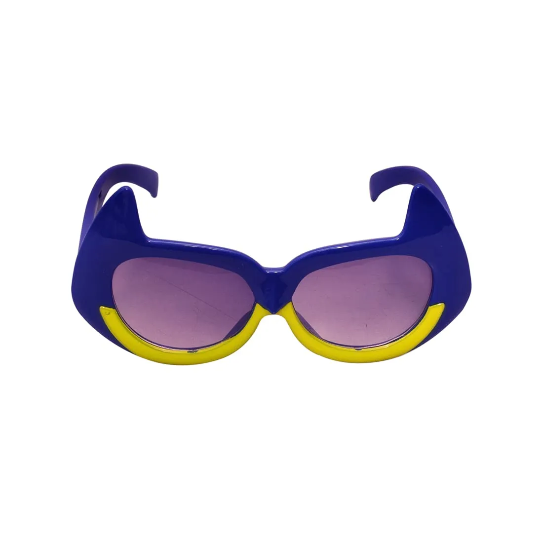 Amour UV Protected Dark Blue Batman style kids sunglass for kids (4 to 7 years) with Protective Hard Case Navy Blue