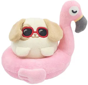 Anirollz Puppiroll in Flamingo Floatie