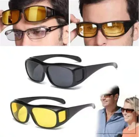 Anti Glare Light HD Vision Day Night Sunglasses