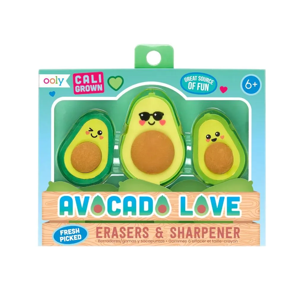 AVOCADO LOVE ERASER & SHARP