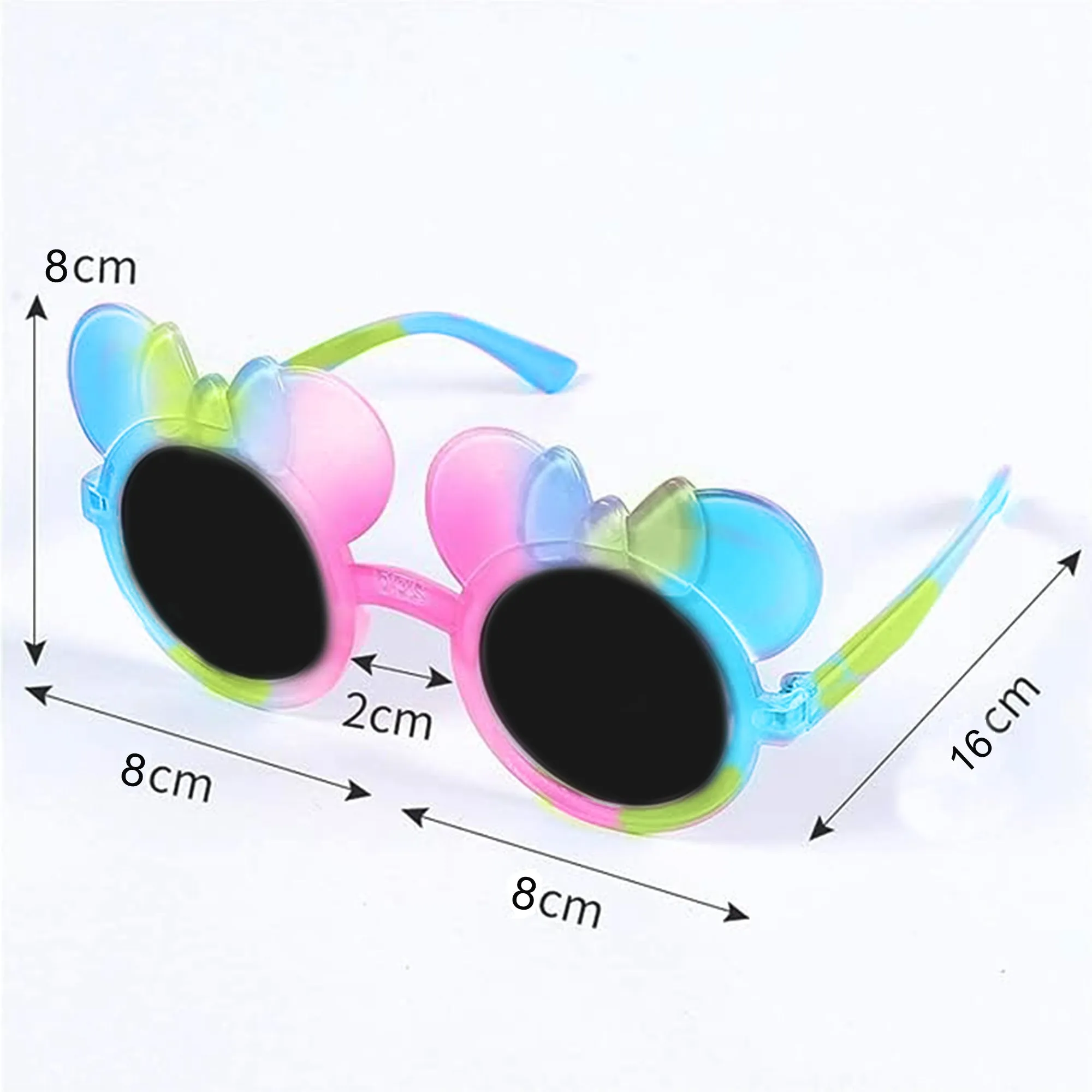 Babymoon Baby Boys Girls Cartoon Style Unisex Kids Sunglasses | 2 To 10 Year | Yellow