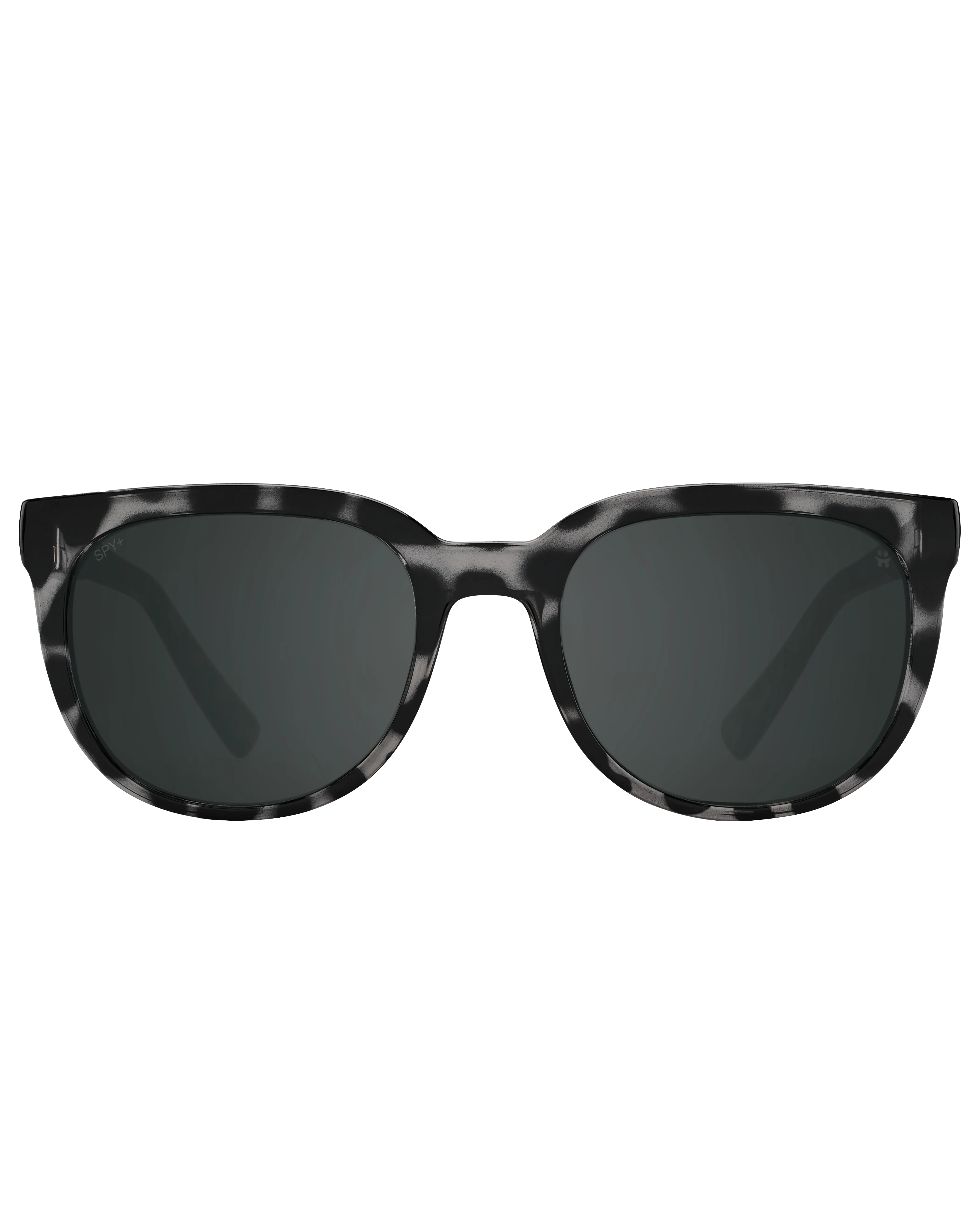 Bewilder Sunglasses in Black Marble Tortoise & Happy Grey Green Black Mirror