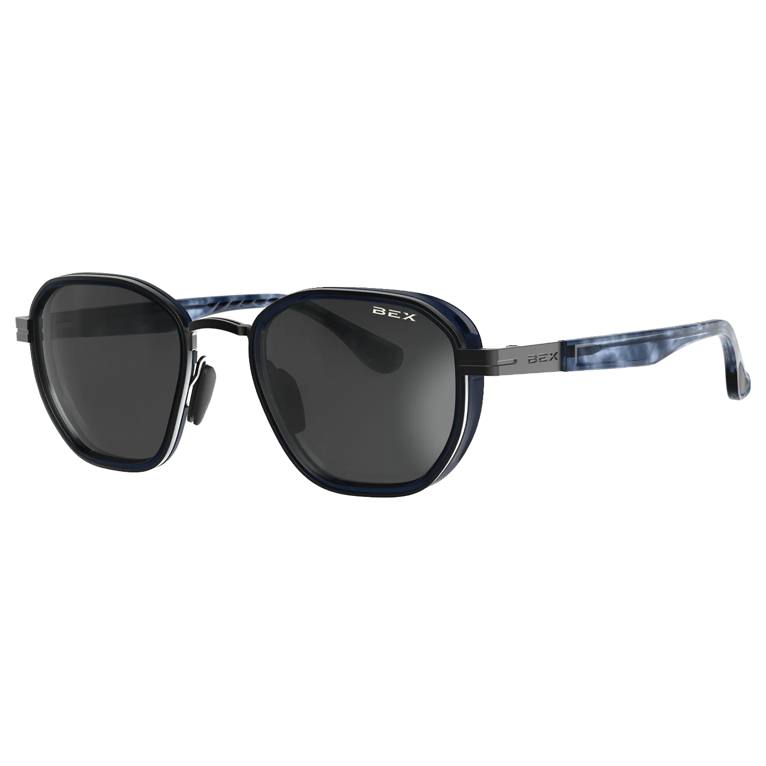 BEX Sunglasses Sable- Matte Gunmetal/Grey/Silver