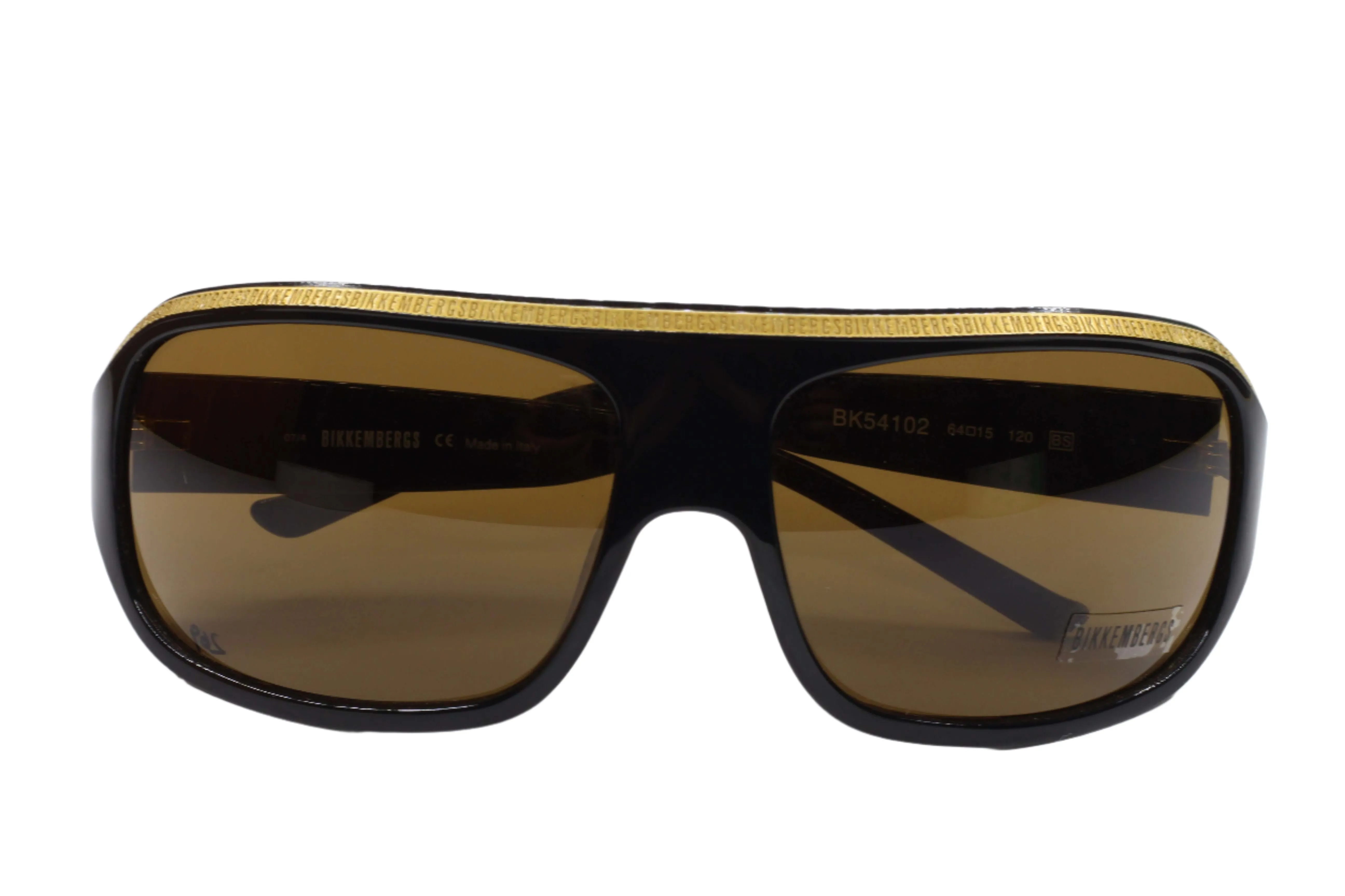 Bikkembergs BK54102 07/4 Black Gold Luxury Italy Sunglasses -Ma