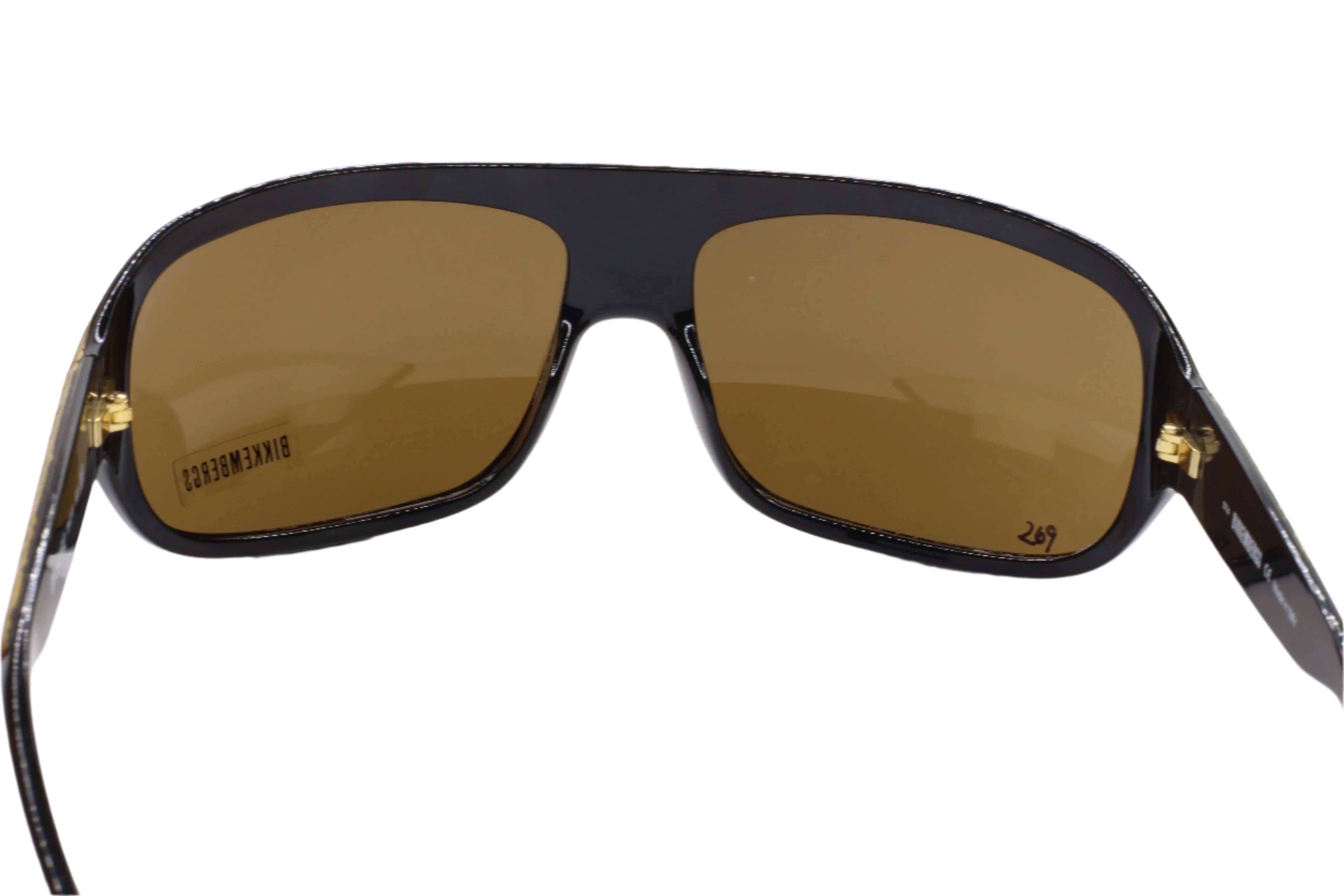 Bikkembergs BK54102 07/4 Black Gold Luxury Italy Sunglasses -Ma