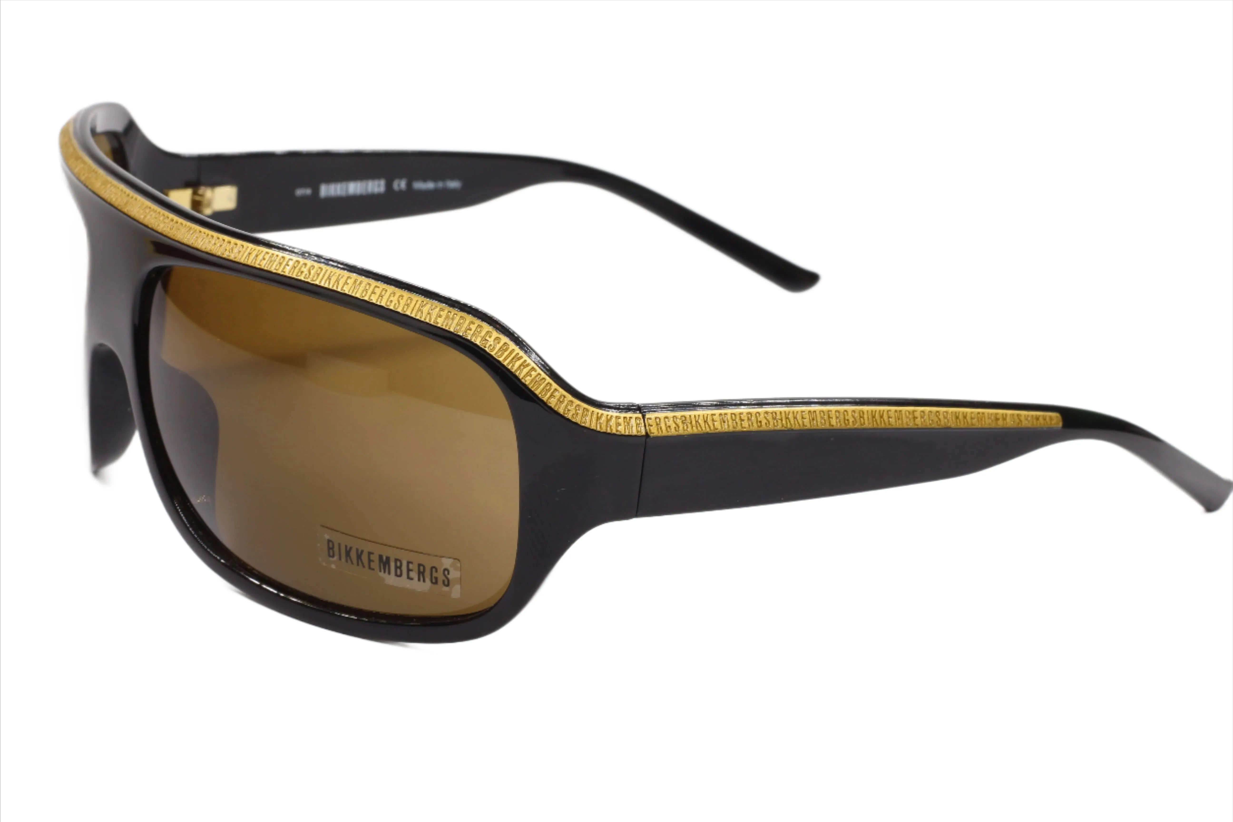 Bikkembergs BK54102 07/4 Black Gold Luxury Italy Sunglasses -Ma