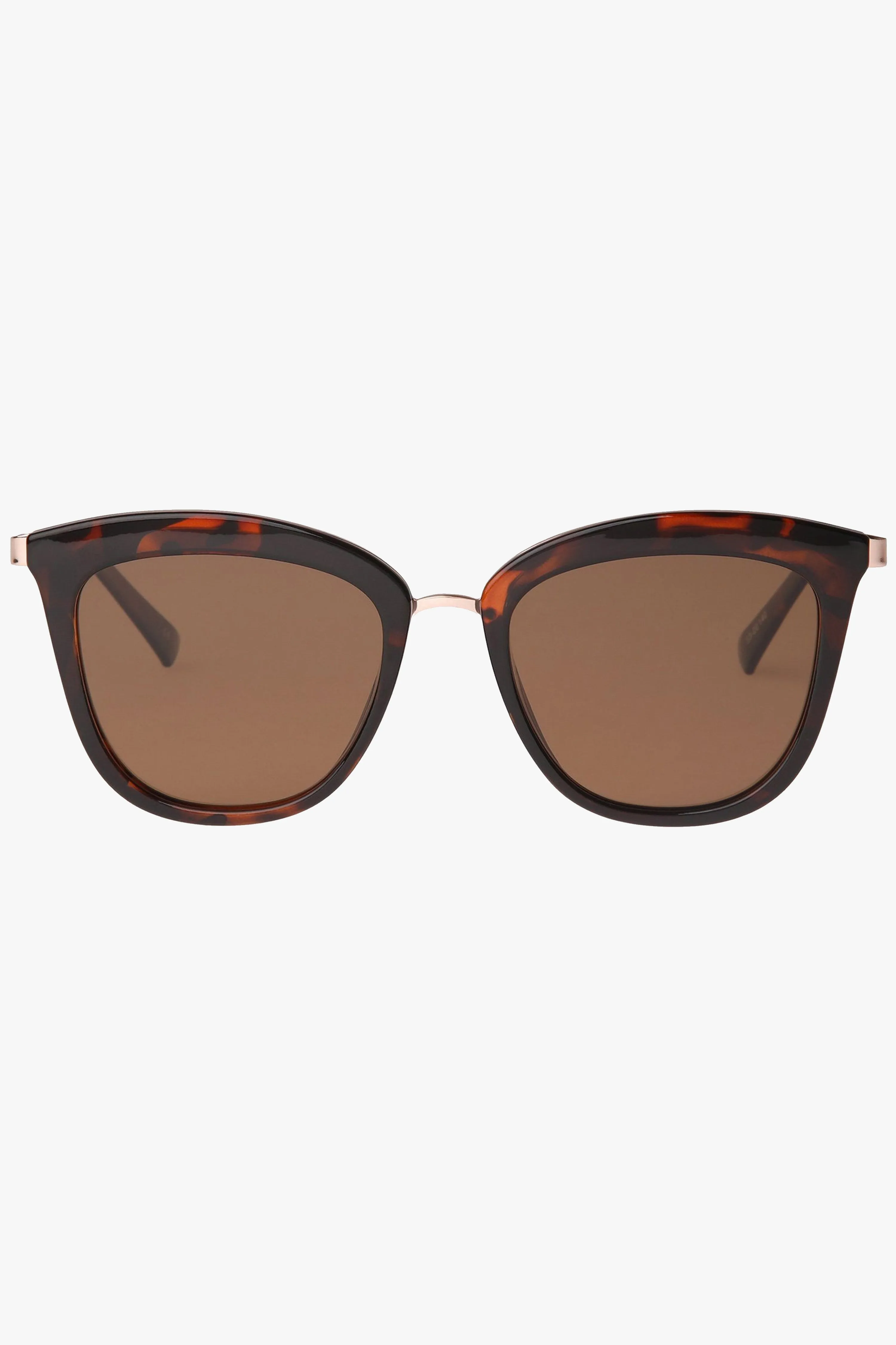 Caliente Tort Gold Arms Brown Polarised Lens Sunglasses