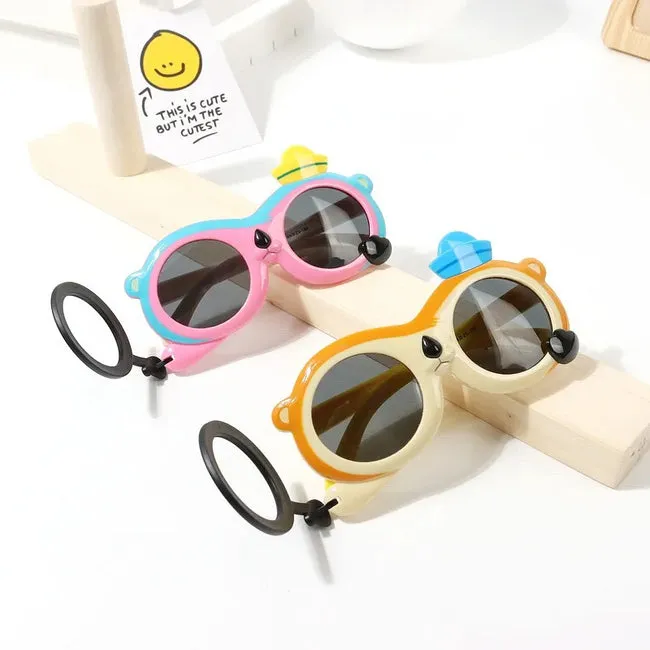 Cartoon Dog Design Sunglasses: Protecting Kids' Eyes With Style | 3716MX |