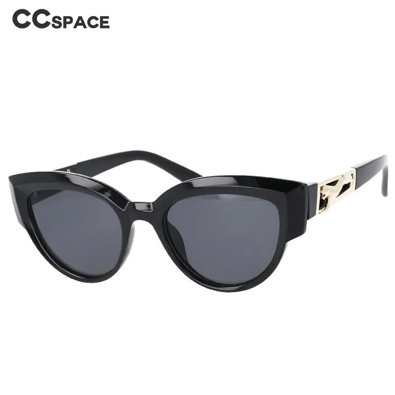 CCspace Women's Full Rim Cat Eye Resin Frame Sunglasses 51106