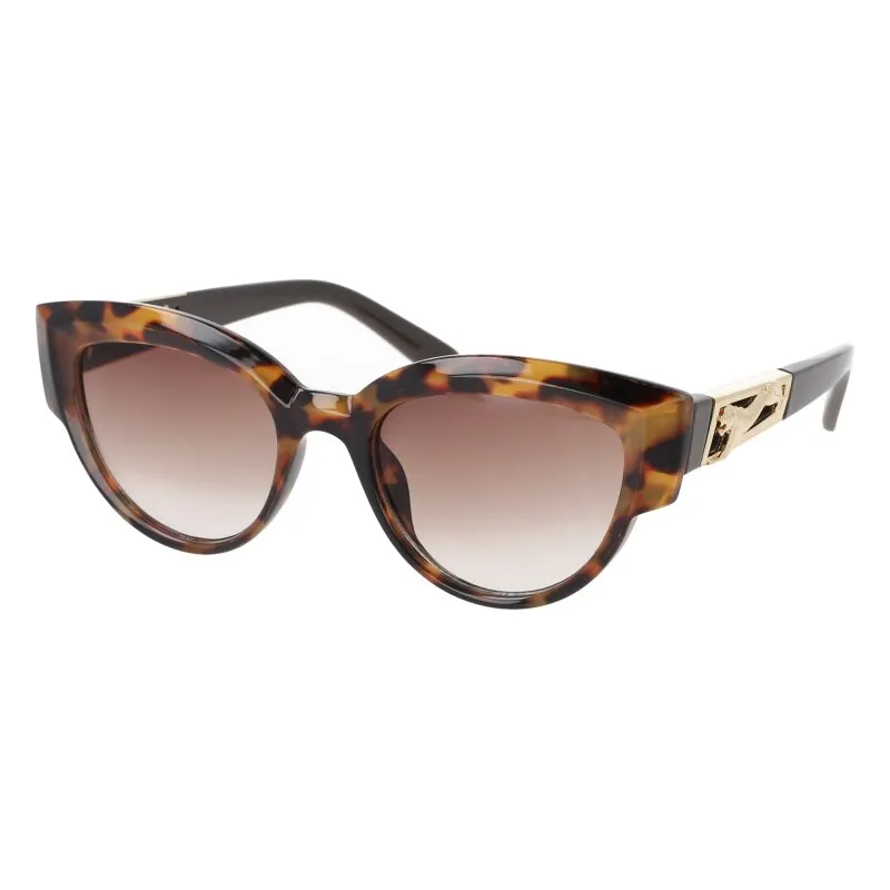 CCspace Women's Full Rim Cat Eye Resin Frame Sunglasses 51106