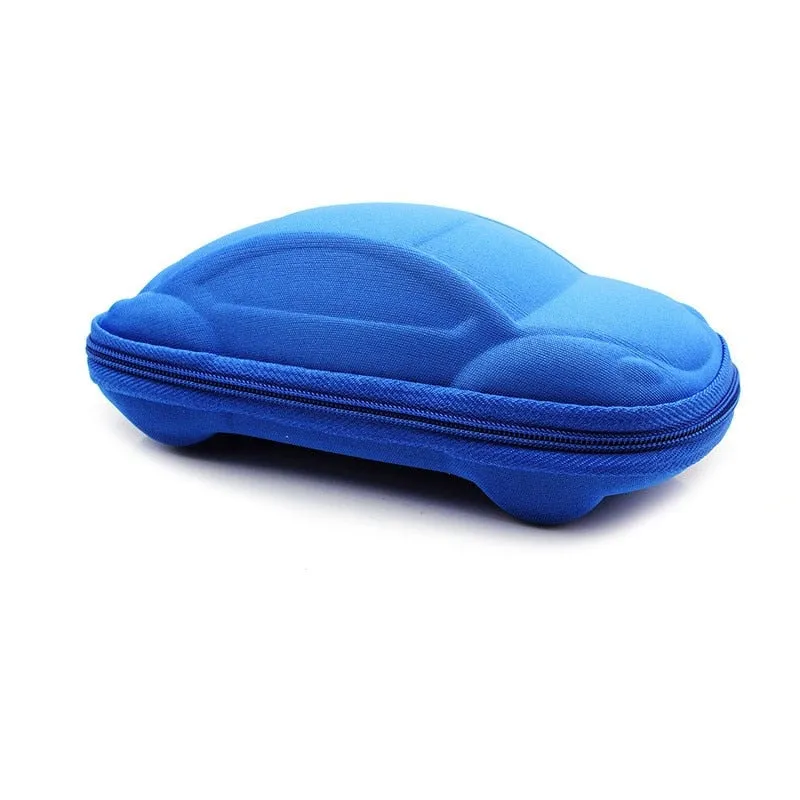 Children Car Shaped Glasses Case Cute Strage Bag Box Cases Kids Sunglasses Cases Automobile Styling Box