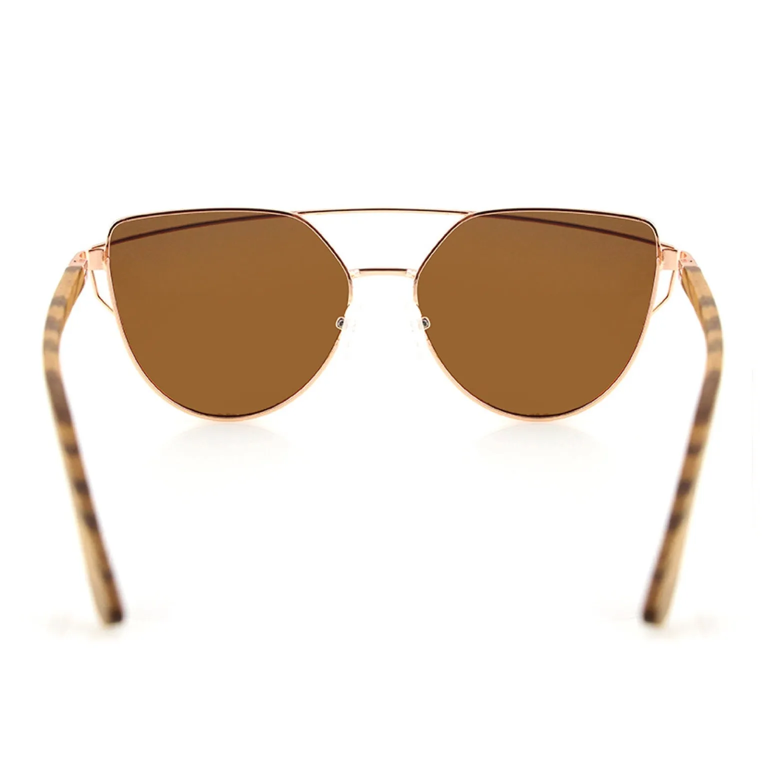 Coco // Polarized Brown Cat-Eye Sunglasses