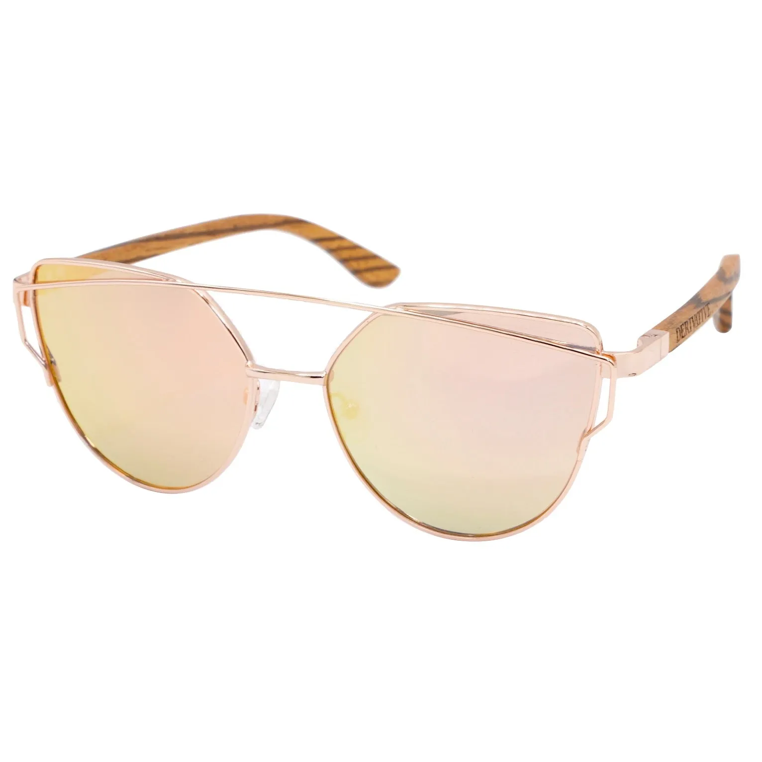 Coco // Polarized Pink Cat-Eye Sunglasses