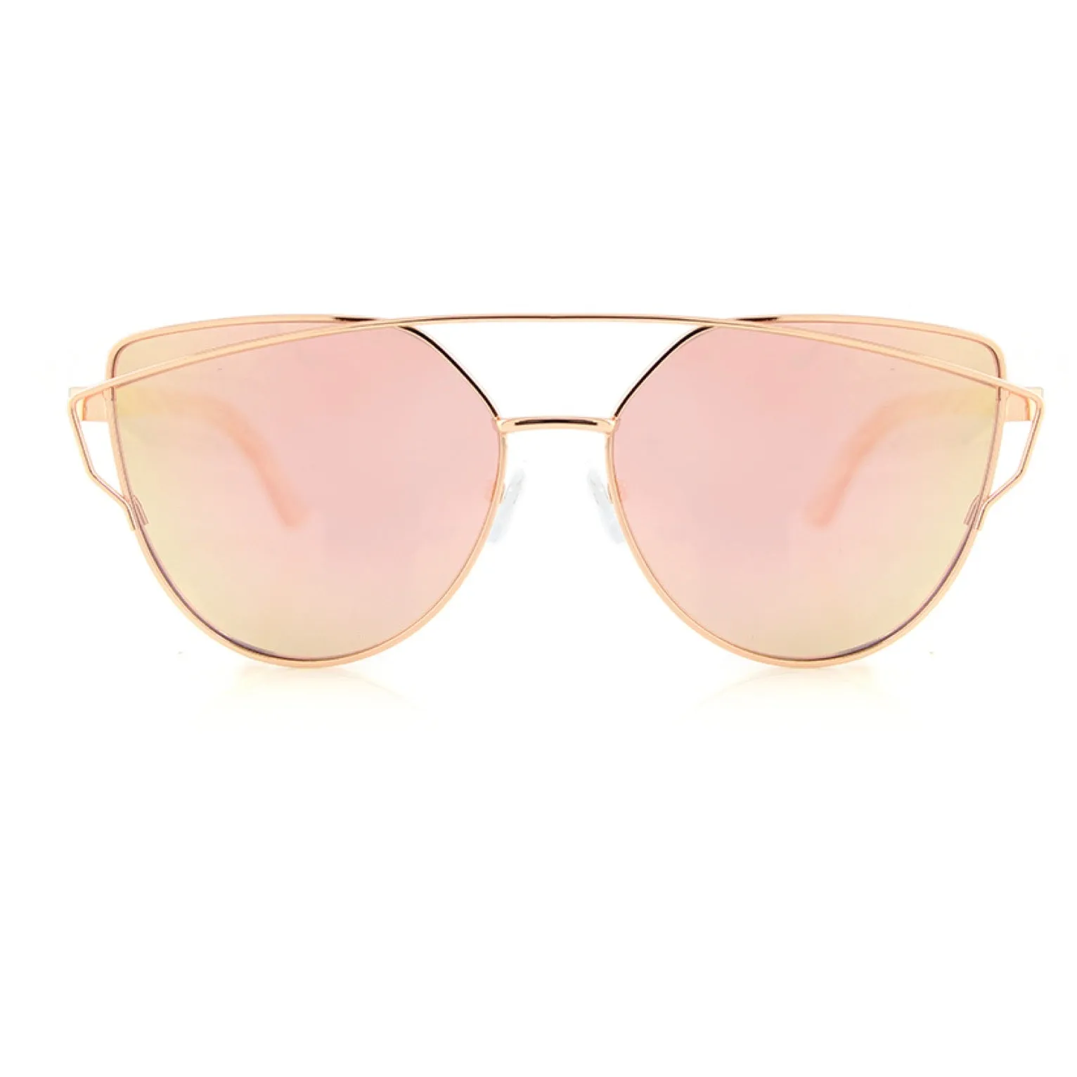 Coco // Polarized Pink Cat-Eye Sunglasses