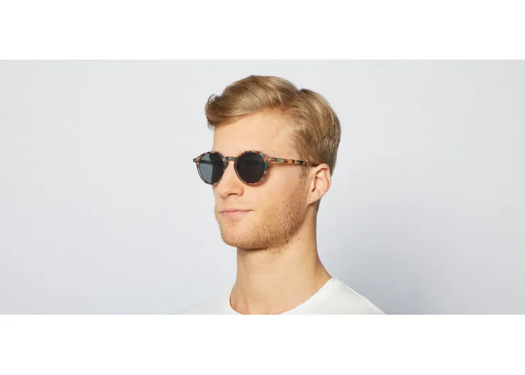 #D Reading Sunglasses - Blue Tortoise