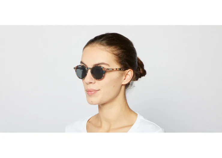 #D Reading Sunglasses - Blue Tortoise