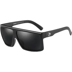 Dubery Polarized Sunglasses 100% UV Protection Black & Black / Black D818 C1