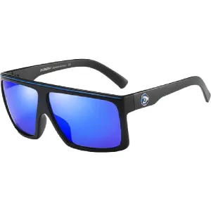 Dubery Polarized Sunglasses 100% Uv Protection Black / Blue D818 C4