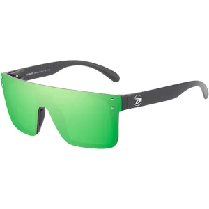 Dubery Polarized Sunglasses 100% UV Protection Black / Green D104 C4