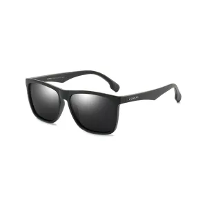 Dubery Polarized Sunglasses 100% UV Protection Black/Black  D150 C1