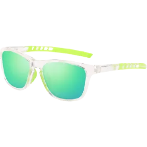 Dubery Polarized Sunglasses 100% UV Protection Transparent/Green-D202 C8