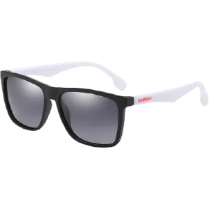 Dubery Polarized Sunglasses 100% UV Protection White/Gray D150 C3