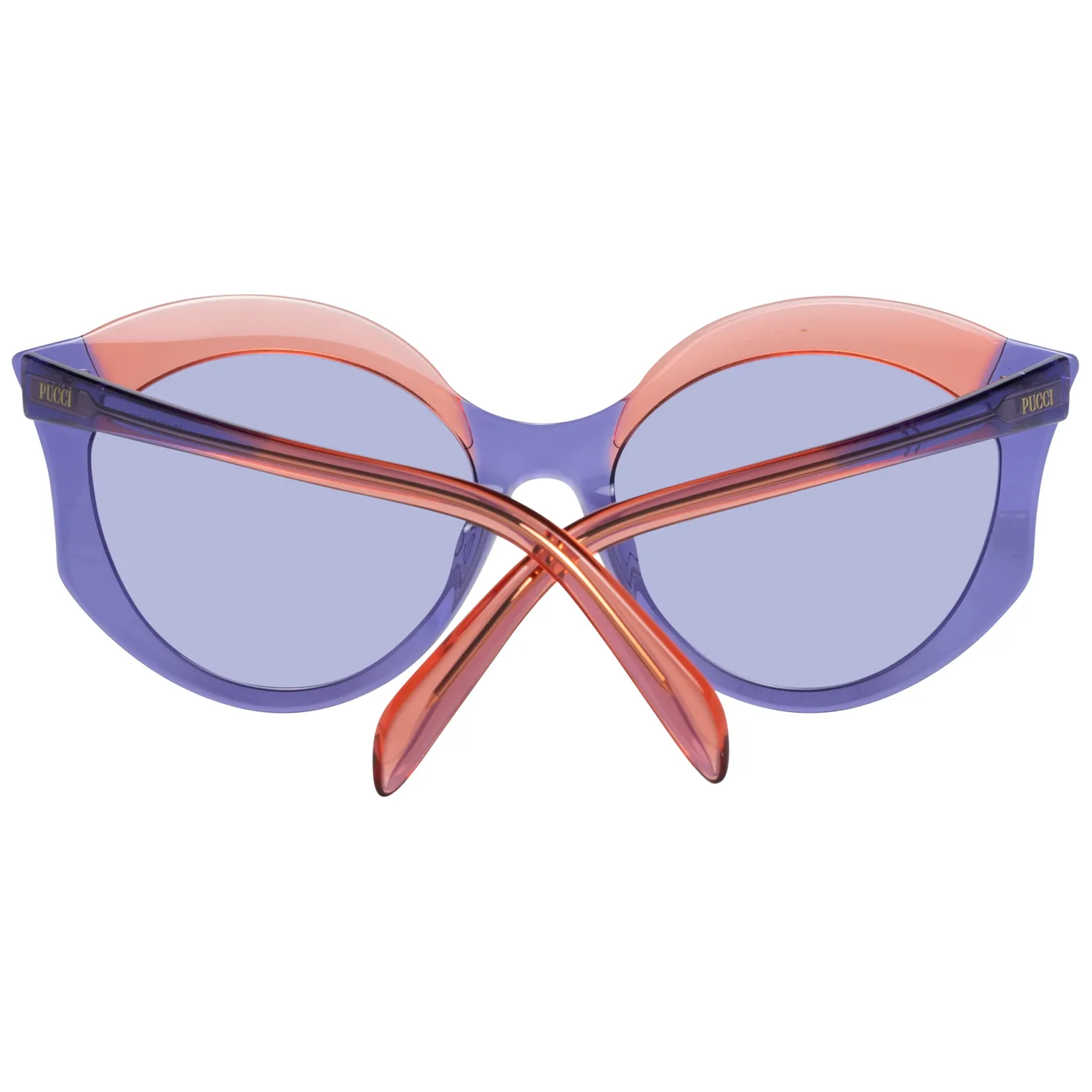 Emilio Pucci Elegant Purple Butterfly Sunglasses