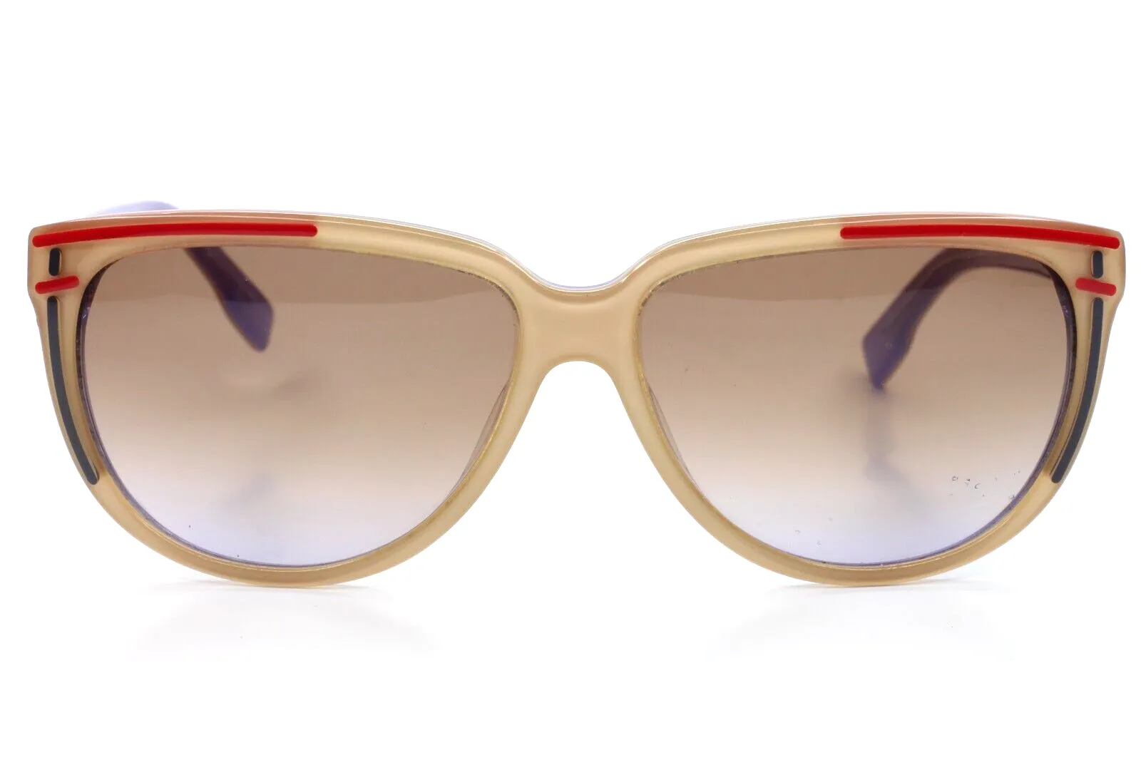 Fendi FS5279 207 Beige Gradient Acetate Luxury Italy Sunglasses