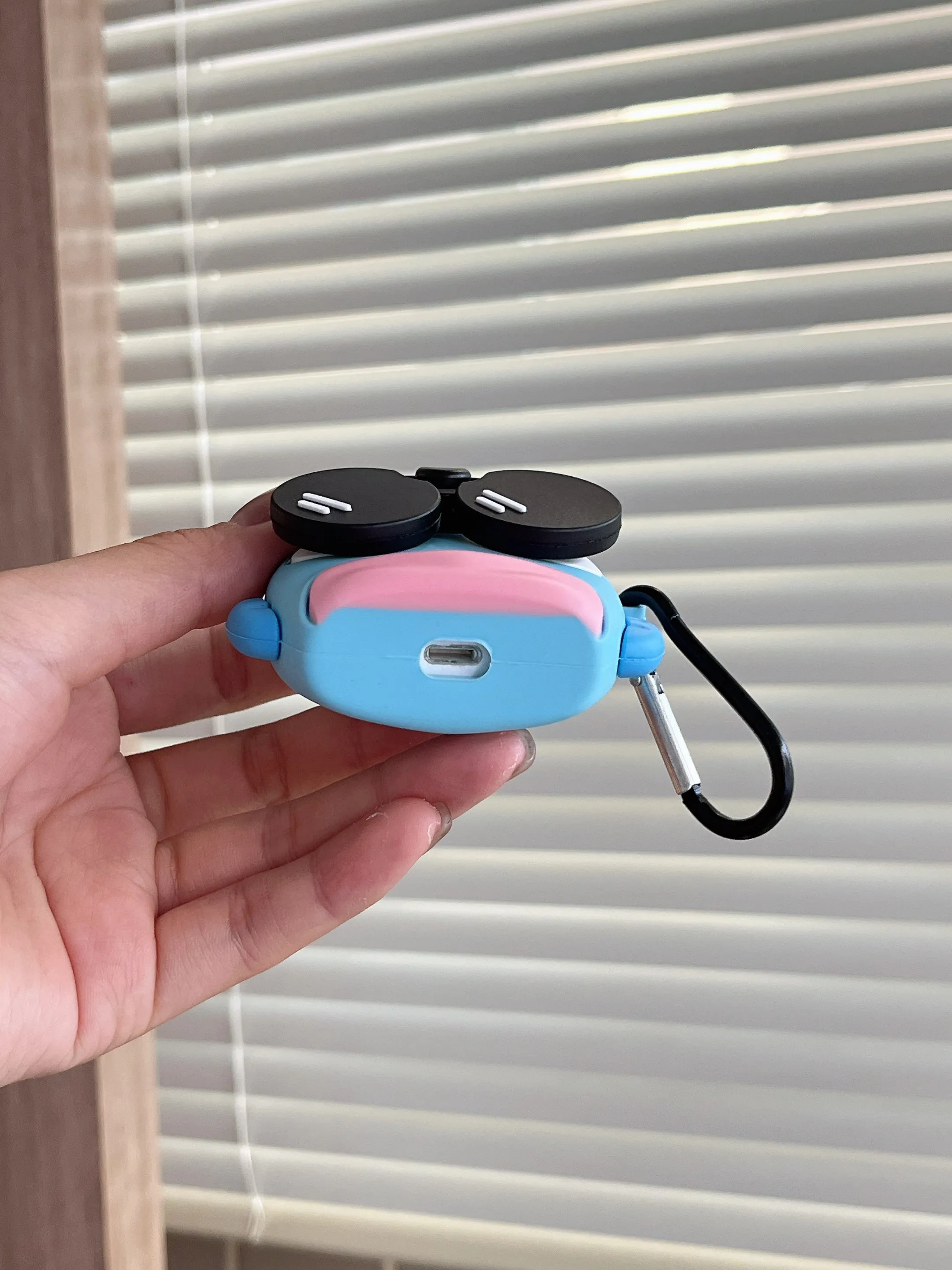 Fish In Sunglasses Silicon Airpod Case