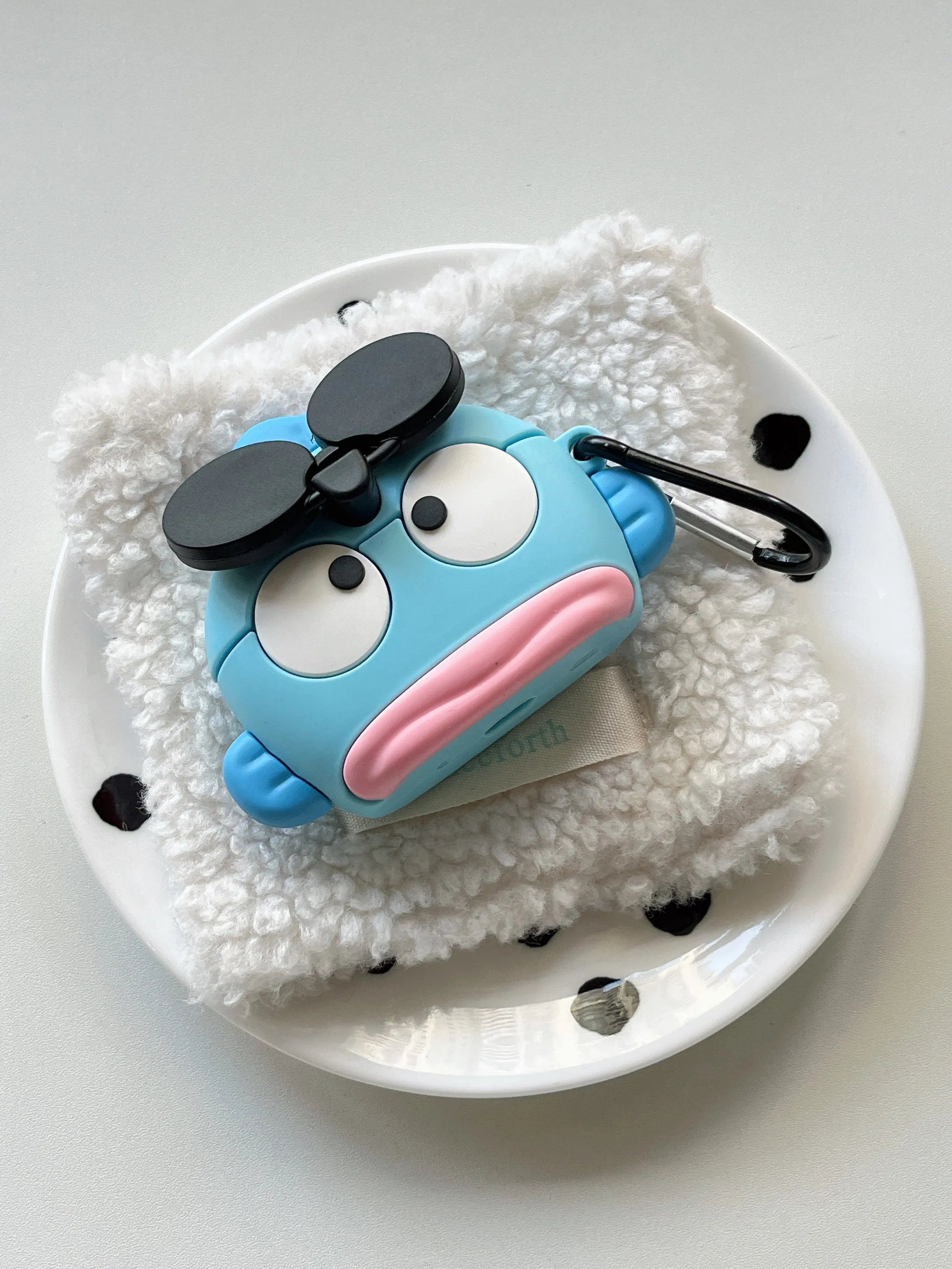 Fish In Sunglasses Silicon Airpod Case