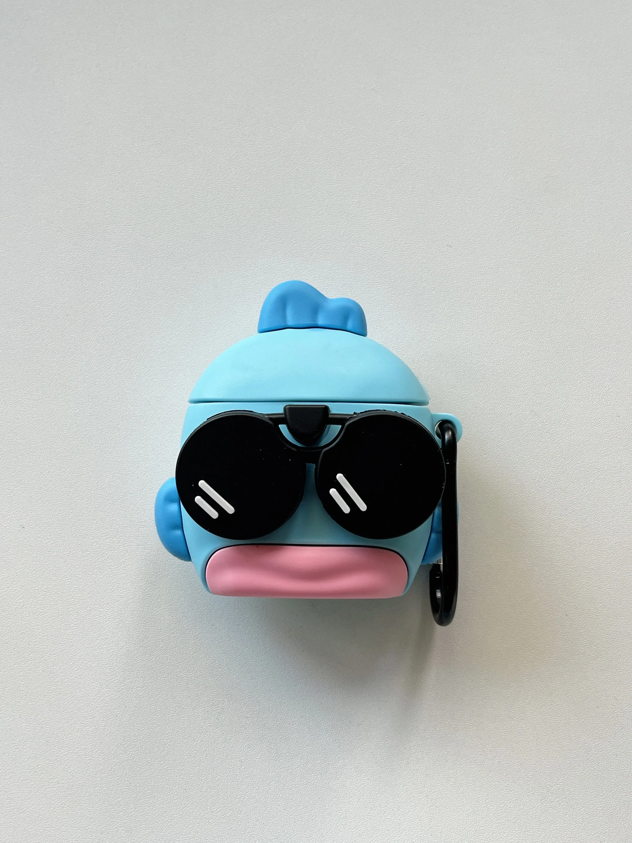 Fish In Sunglasses Silicon Airpod Case