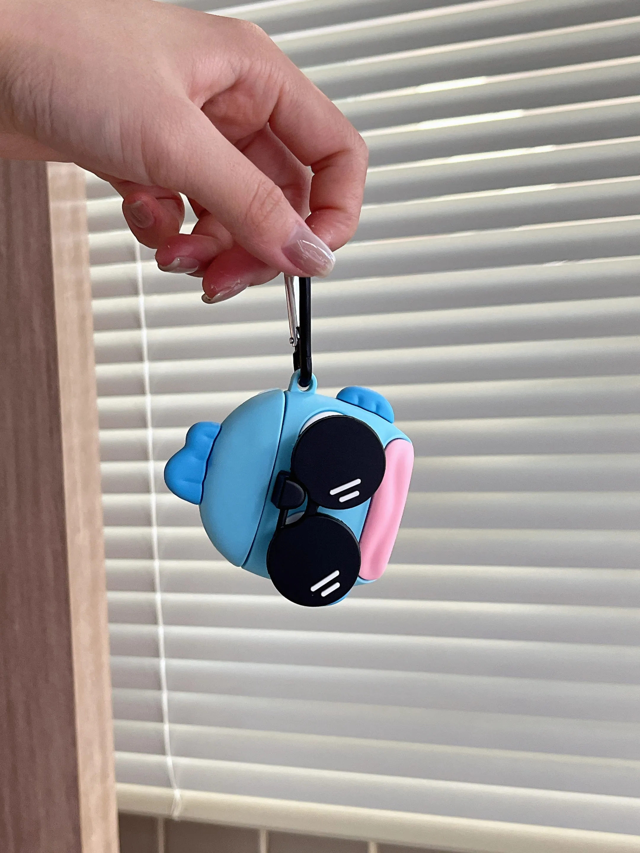 Fish In Sunglasses Silicon Airpod Case