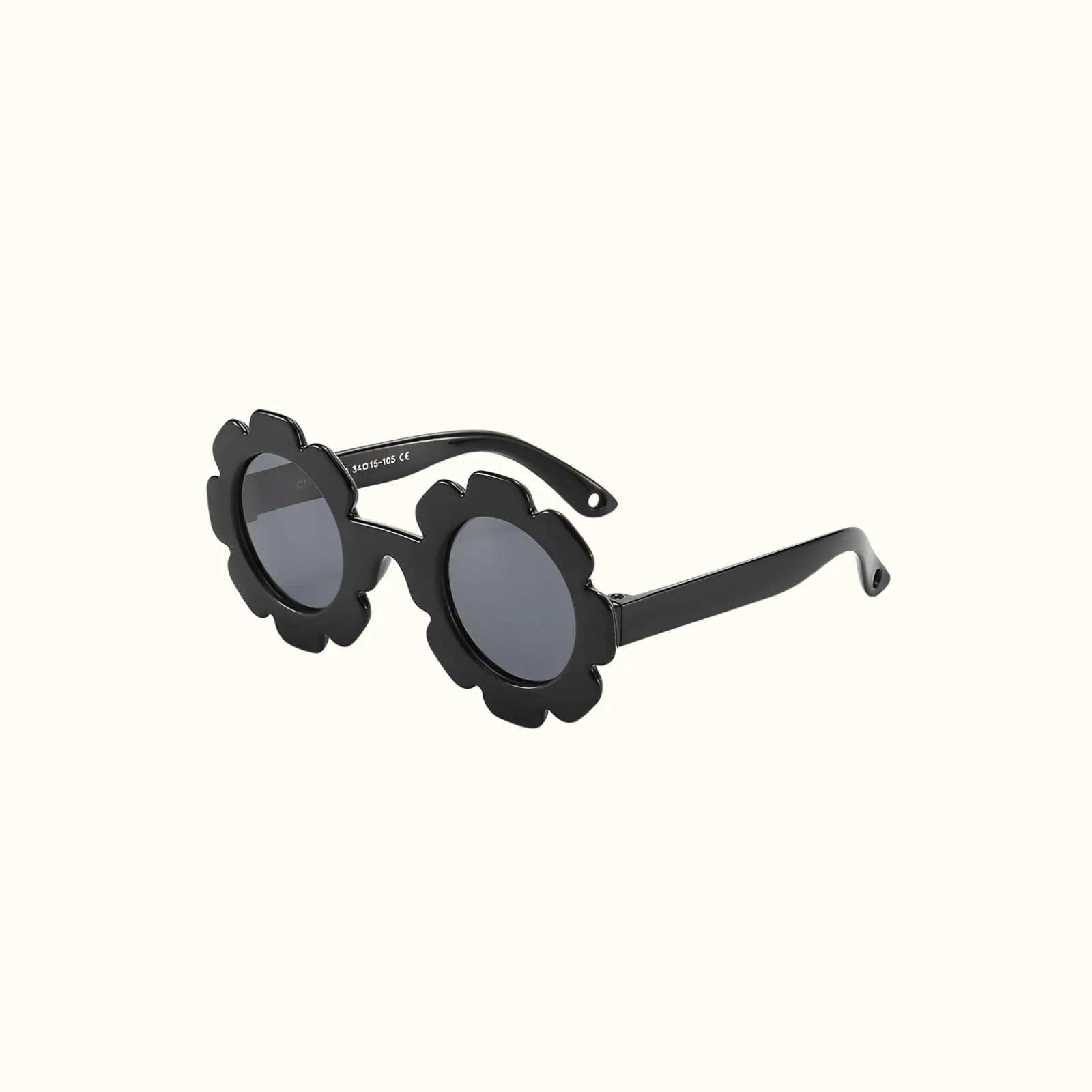 Floral Round - Silicone Polarized Sunglasses