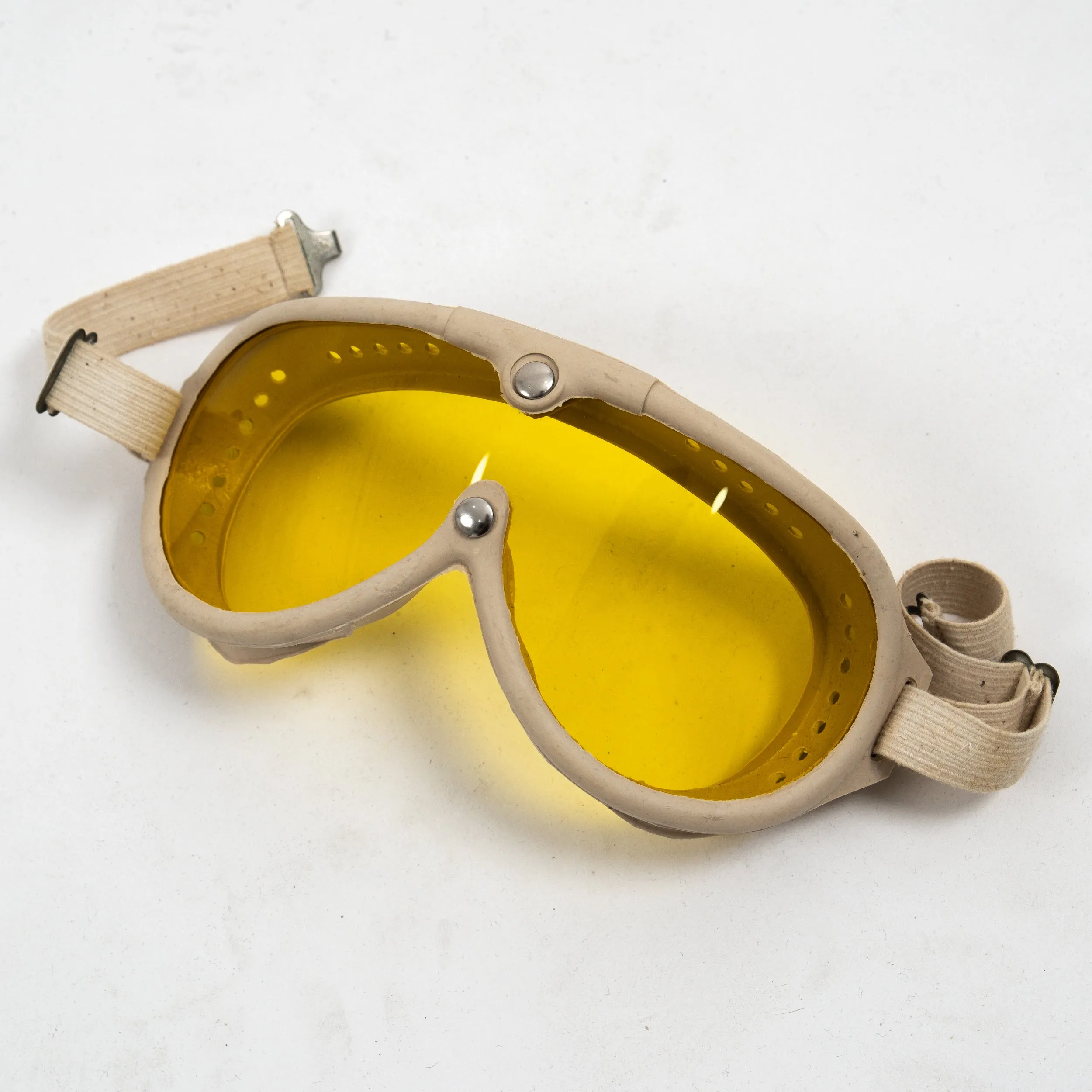 FRENCH ARMY MOTORCYCLE GOGGLES