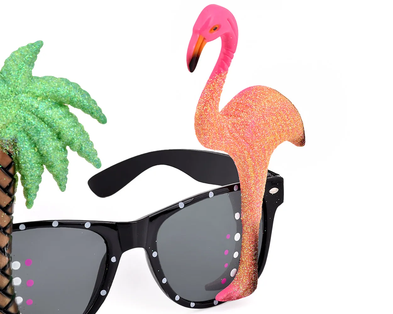 Funny Party Sunglasses Hawaiian Tropical Glasses Set of 2