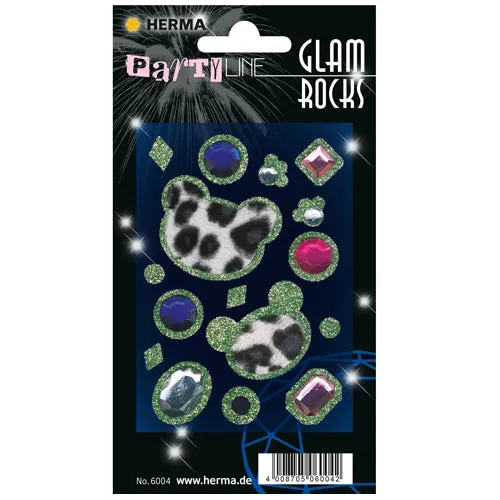 Glam Rocks Bear Heads (6004)