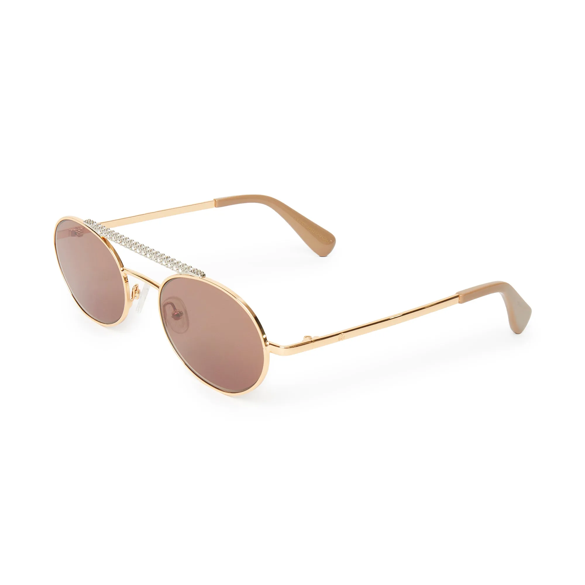 GOLD ANAHEIM AVIATOR SUNGLASSES