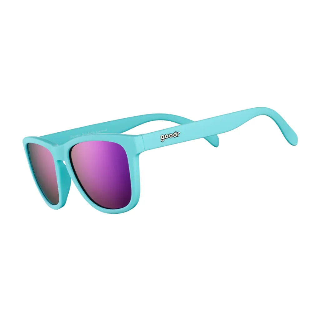 Goodr Sunglasses Electric Dinotopia Carnival (Unisex)