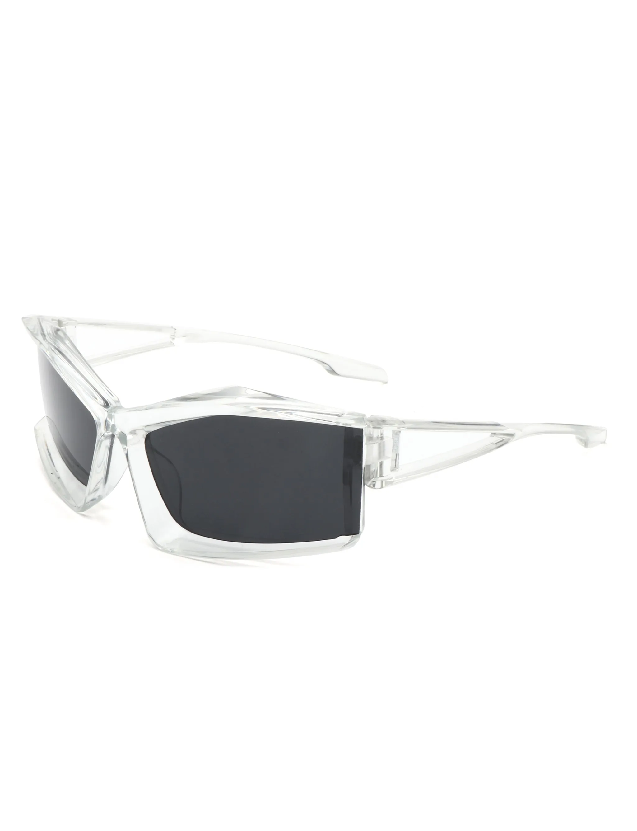 Halo - Futuristic Geometric Rectangle Fashion Sunglasses