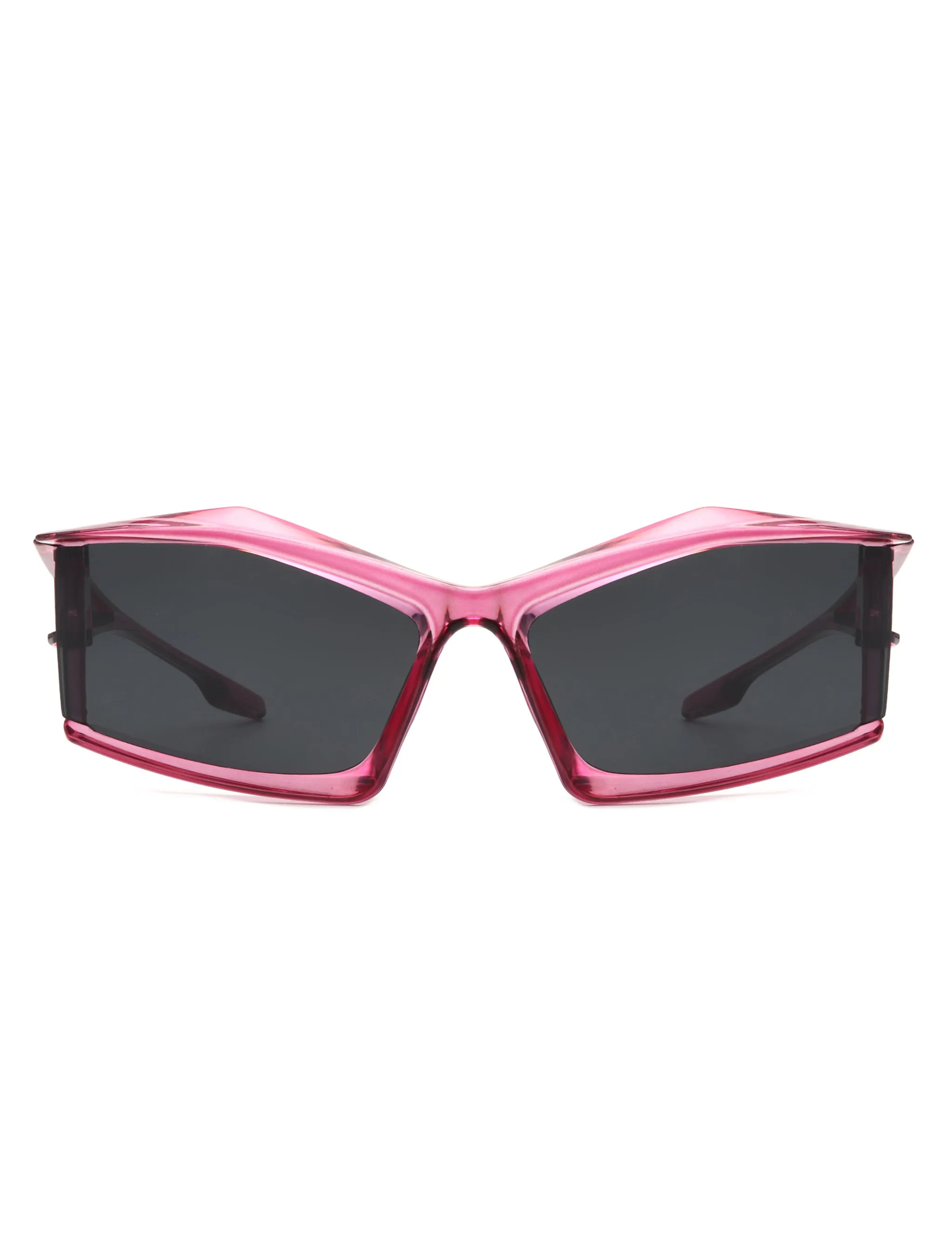 Halo - Futuristic Geometric Rectangle Fashion Sunglasses