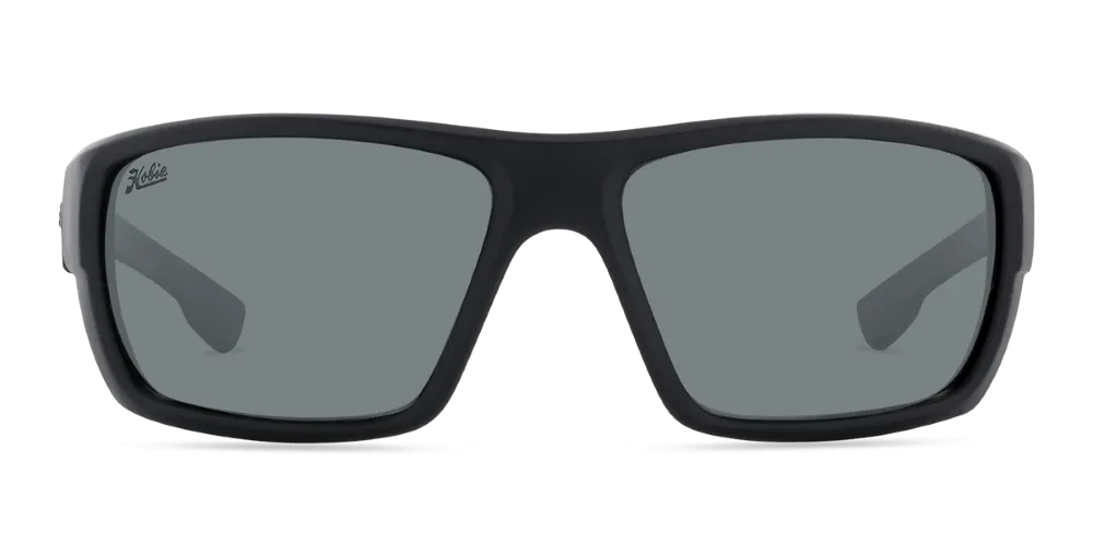 Hobie Eyewear Mojo Float Satin Black Frame With Cobalt Polarized Lens