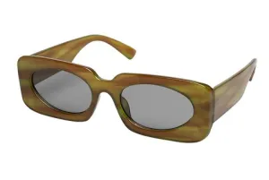 Janet green retro sunglasses