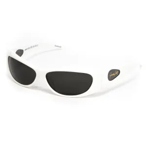 Jeremy Scott Ladies Oval Grey Sunglasses 6JSSKATERWHITE