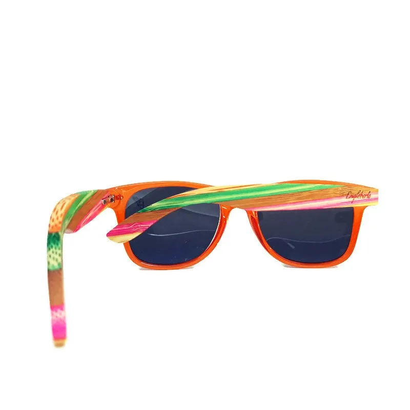 Juicy Fruit Bamboo Polarized Sunglasses